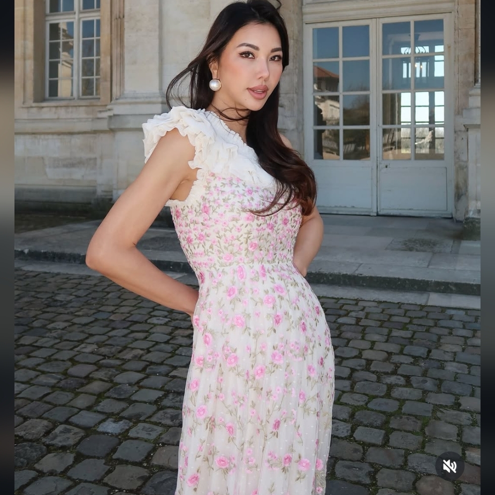 BHLDN Needle & Thread Dress size US 6 $985 - Picture 6 of 14